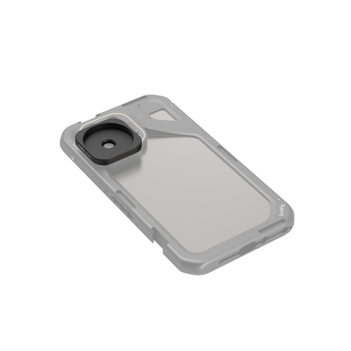 SmallRig Gewindelinsen-Adapterring – Adapter – Aluminium – für iPhone 11/12–15 Serie Cage – Schwarz