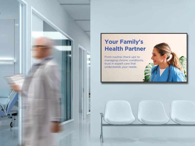 Viewsonic CDE5531-1C – Signage-Display, 55", 500 cd/m², 24/7, Android 14, USB-C