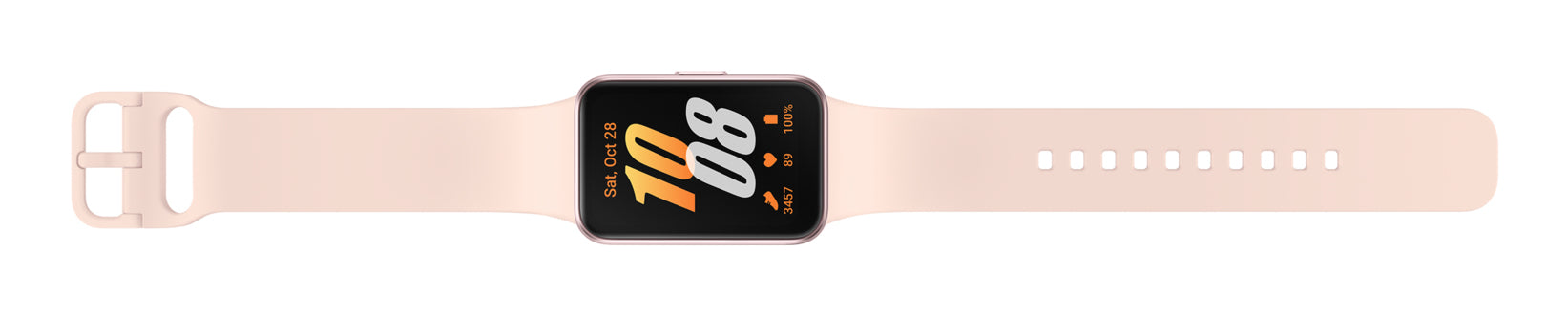 Samsung Galaxy Fit 3 40 mm – Aluminium Roségold, Sportarmband, 50 m, für Android-Smartphones ab Android 10