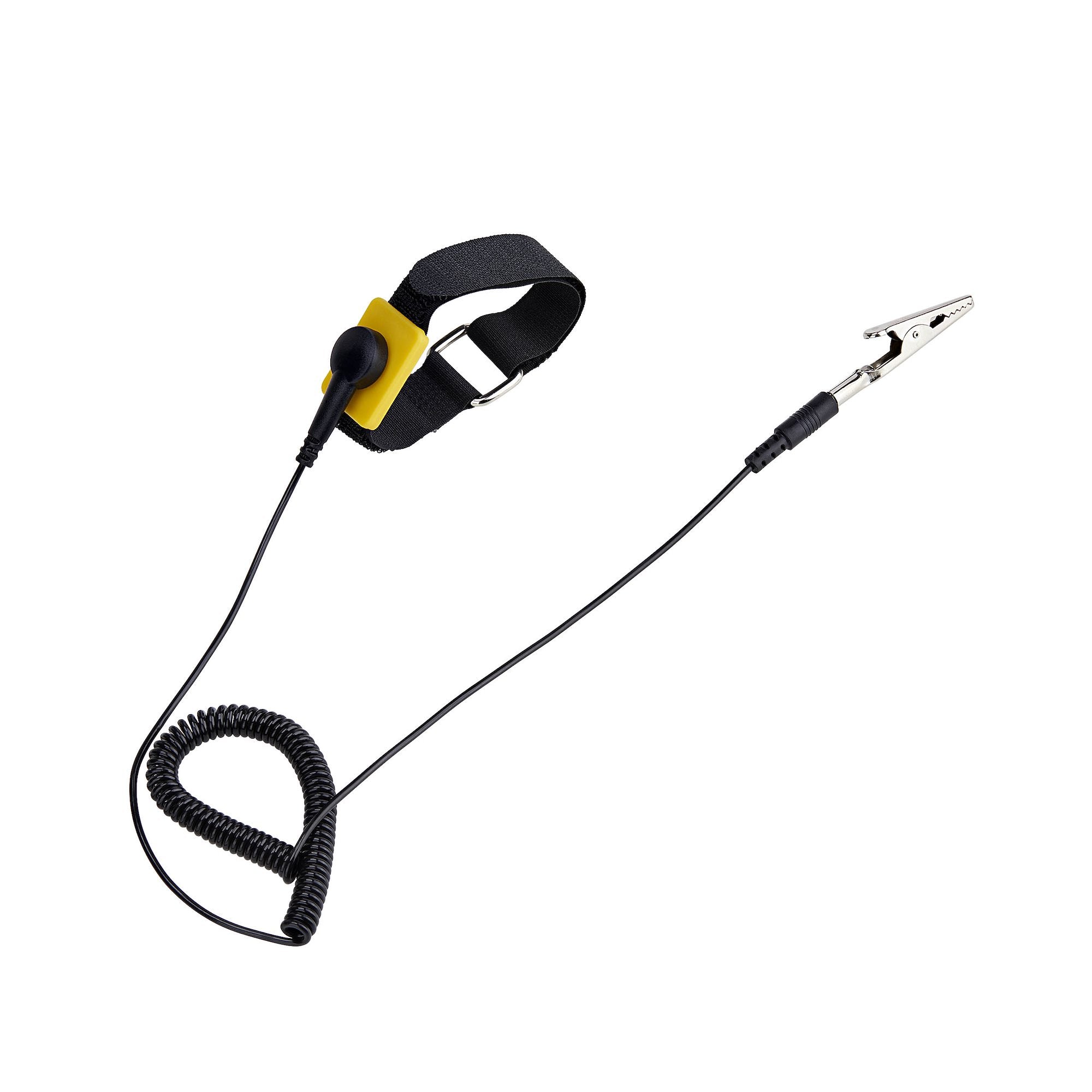 StarTech.com ESD-Handgelenkband – Einführungsresistanz 1 MΩ, Länge 1'500 mm, Stecker Banana/Alligator/Snap