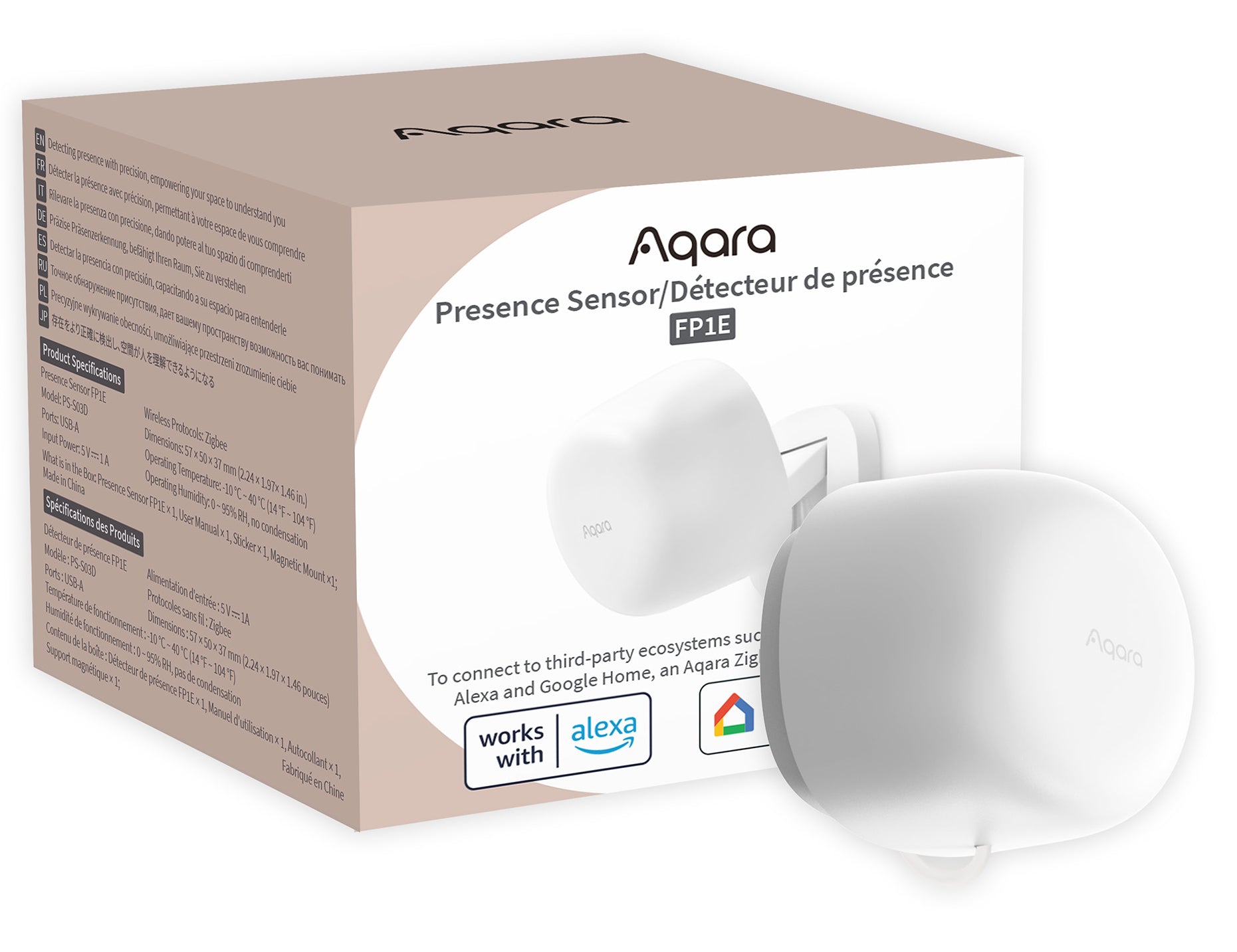 Aqara FP1E – Sensor – PIR, Innenbereich