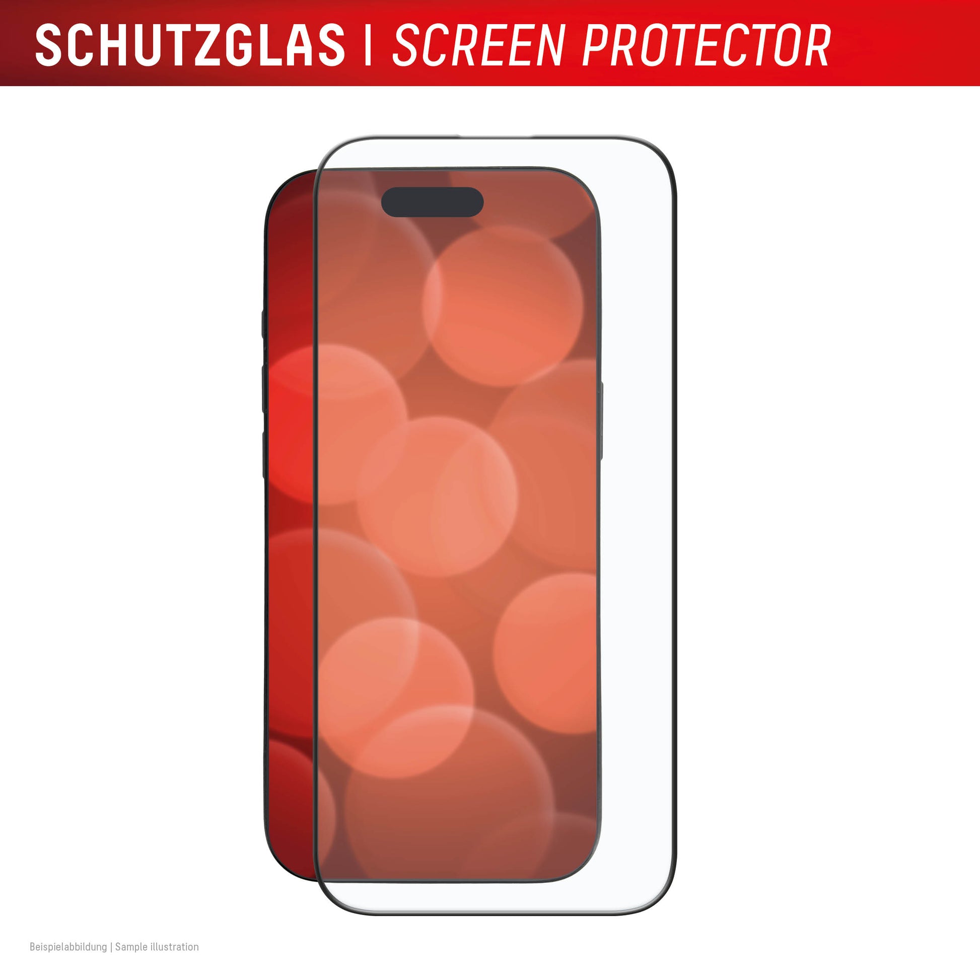 E.V.I. Displayschutz (Panzerglas), Full Cover – für iPhone Air – mit Applikator
