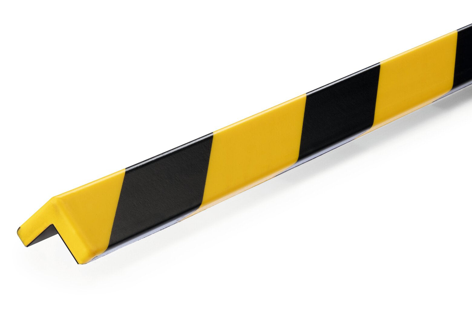 Durable Eckschutzprofil C20 – 26 × 1'000 mm, Kunststoff, Schwarz/Gelb, magnetisch