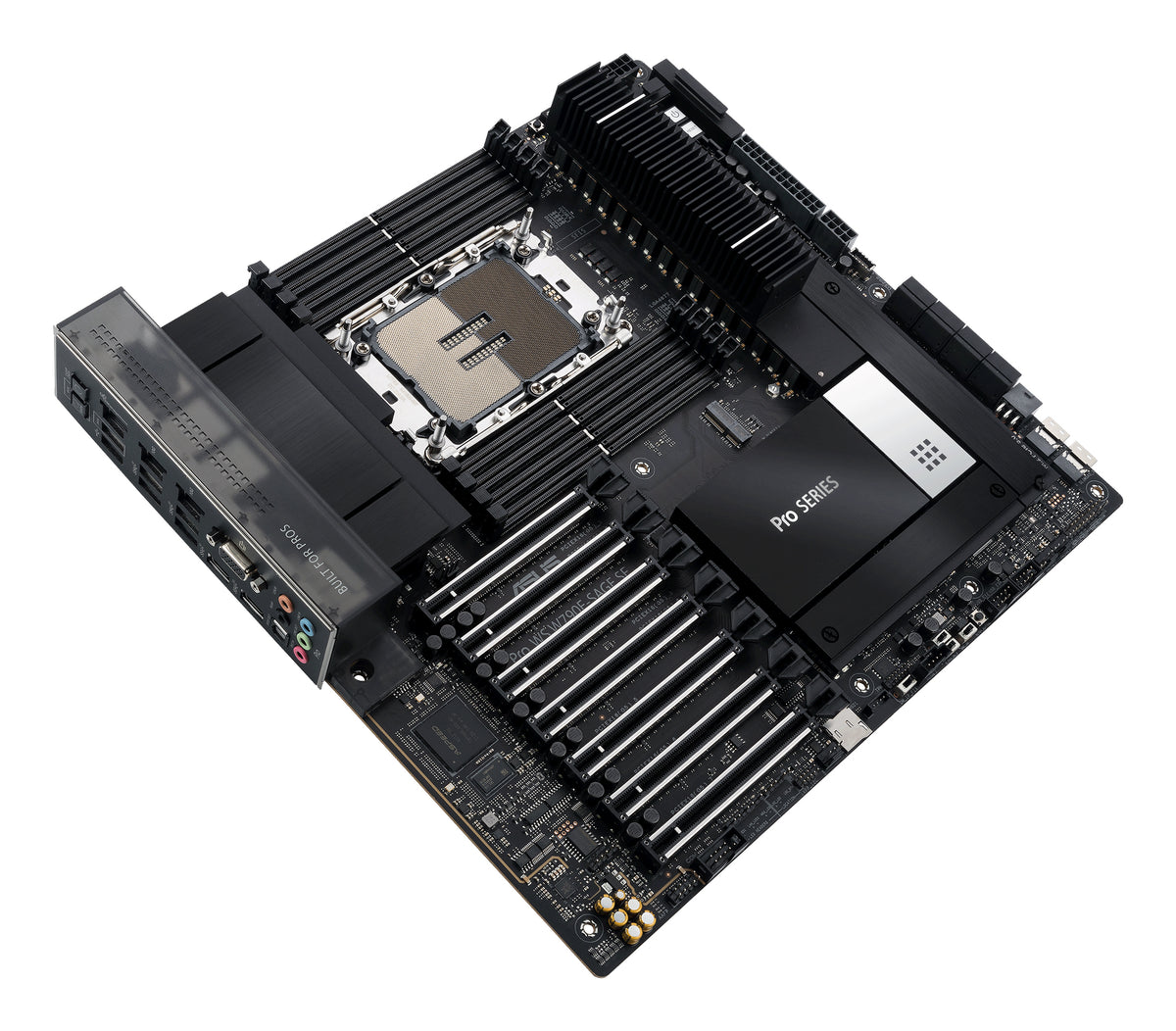 ASUS PRO WS W790E-SAGE SE – Mainboard – LGA 4677, Intel W790, EEB, DDR5, 8×DIMM, 2,05 TB