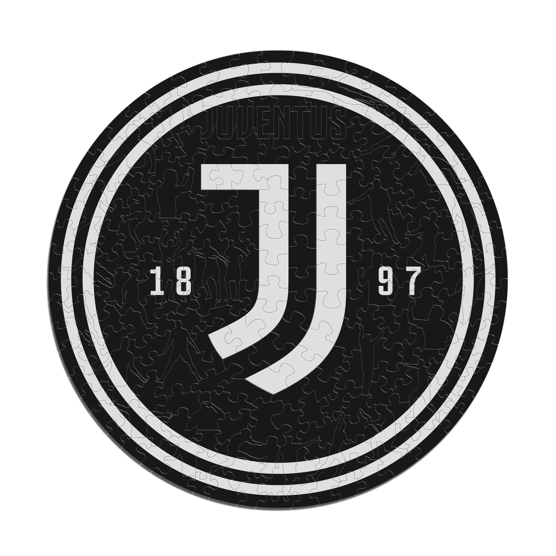 Iconic Puzzles Juventus FC Logo – Holz-Puzzle, ab 10 Jahren