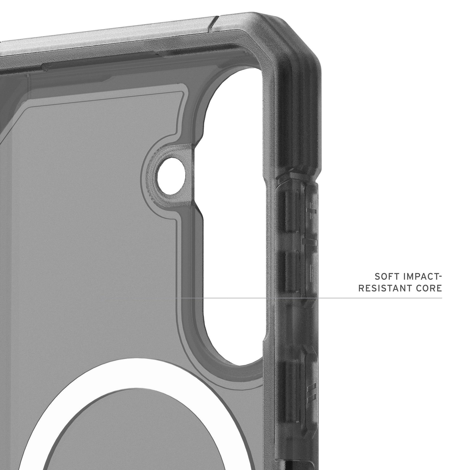 Urban Armor Gear UAG Trooper – Rückcover – für Samsung Galaxy S26+ – MagSafe, mit Ständer, PC, Asche