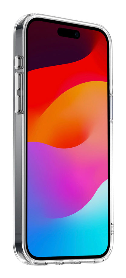 Valenta Trend MagSafe Backcover – für iPhone 15 Pro, Transparent, TPU/PC, Schutz vor Vergilbung