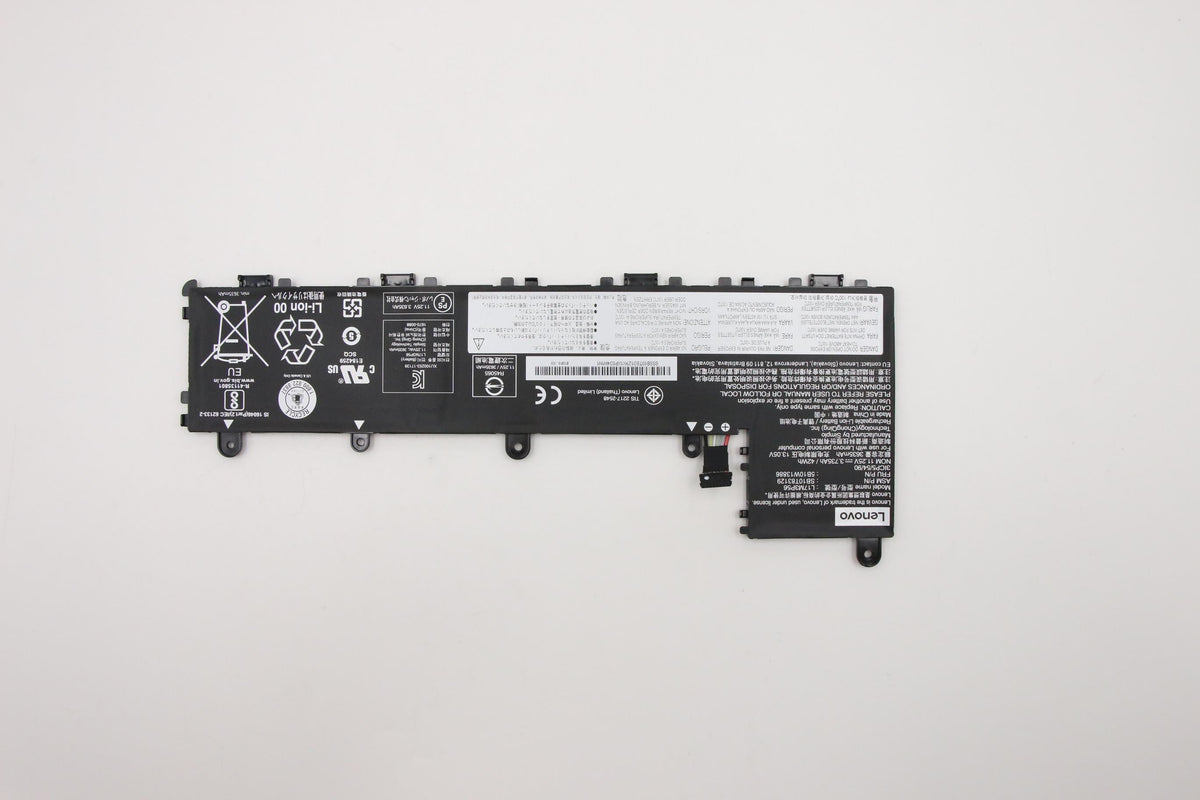 Lenovo Notebook-Akku – für Lenovo Notebooks – 42 Wh, 11,52 V (3 Zellen) – Schwarz