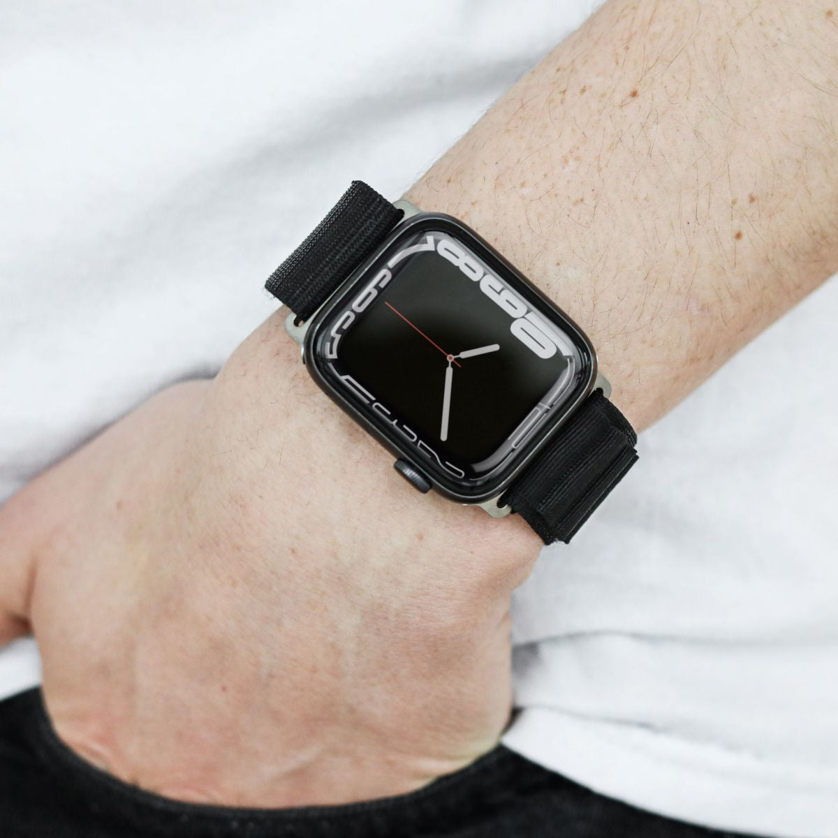 Vonmählen Action Loop – Nylon Schwarz, für Apple Watch
