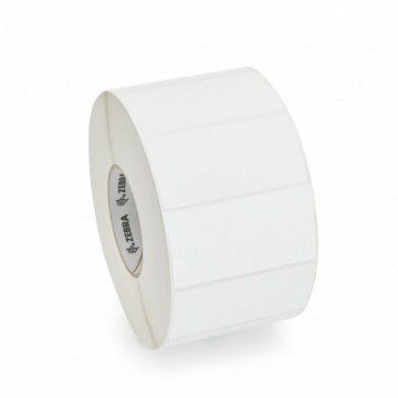 Zebra Druckeretiketten, 35 mm × 88,2 m, weiss, Papier, selbstklebend, 420 Etiketten/Rolle