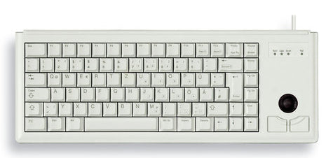 CHERRY G84-4400 LUBEU-0 – Tastatur, kabelgebunden (USB-A), US-Layout (EN), Weiss