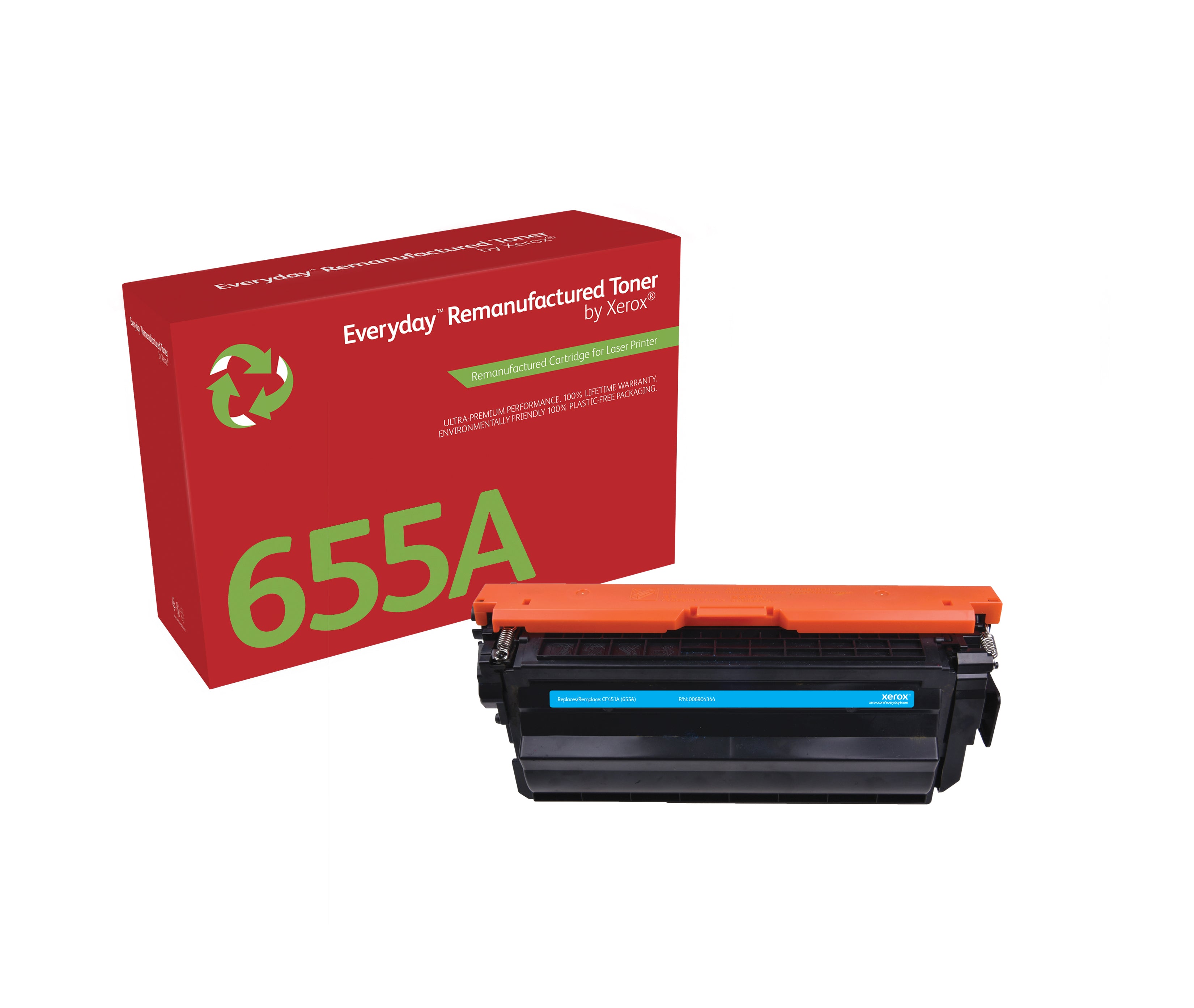 Xerox Toner CF451A – Cyan – für HP 655A