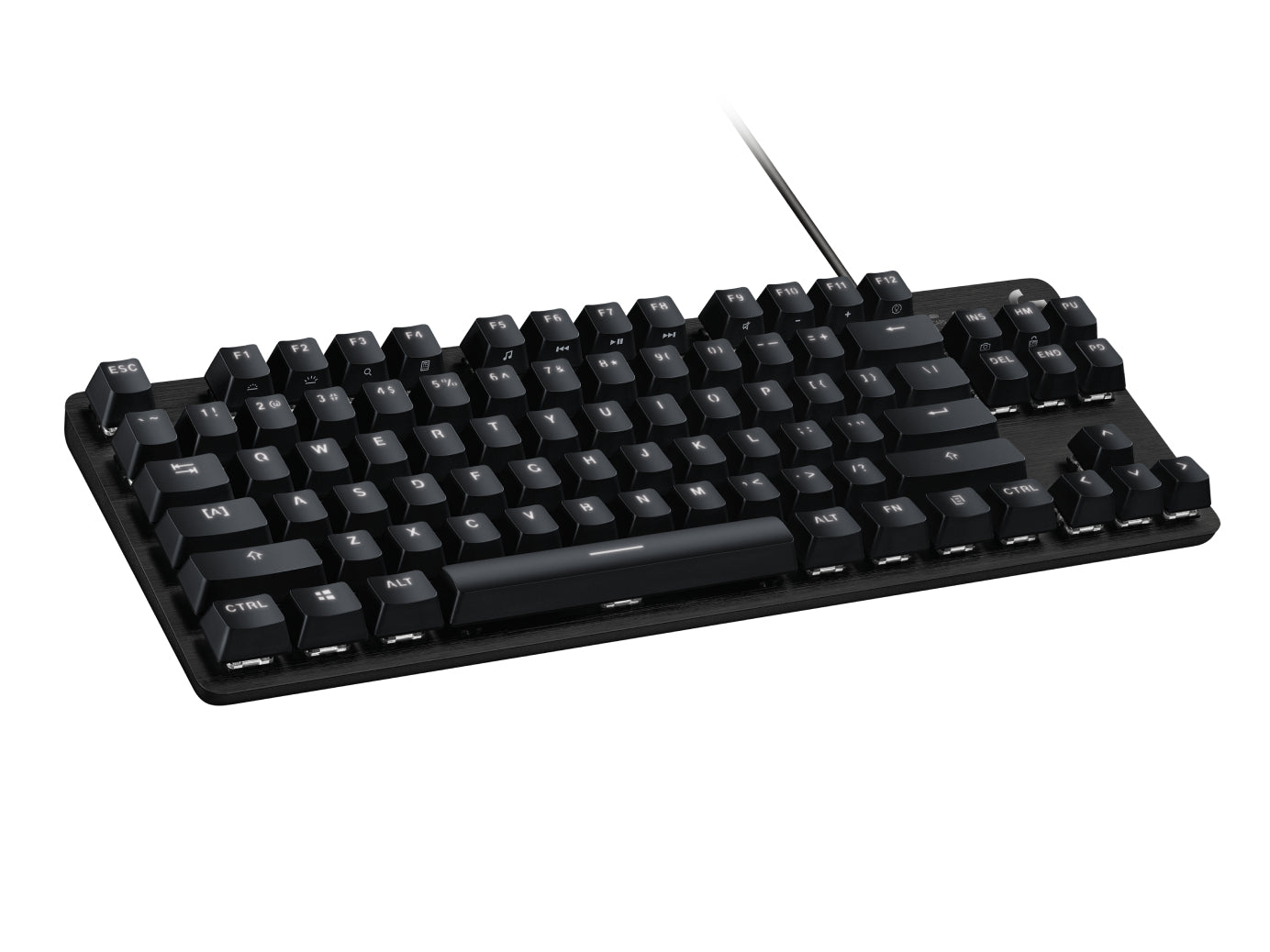 Logitech G G413 TKL SE – Tastatur TKL – mechanisch – kabelgebunden, USB – QWERTY (Nordic) – Schwarz