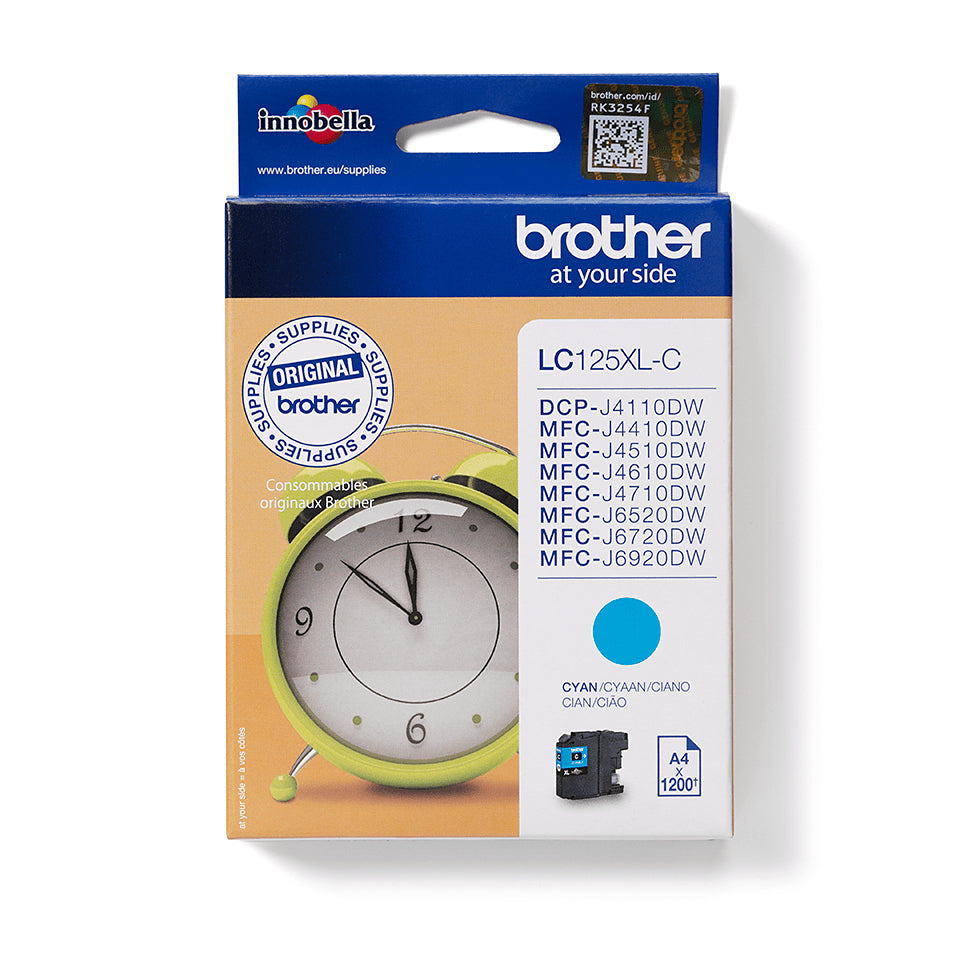 Brother Tintenpatrone, Cyan – für Inkjetdrucker/Multifunktionsgeräte