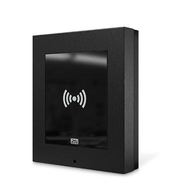 2N RFID-Leser Access Unit 2.0 – 108 × 45 × 131 mm, schwarz, IP54