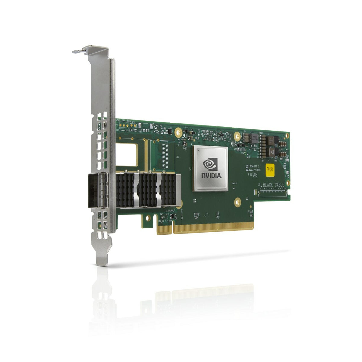 Nvidia ConnectX-6 VPI – PCIe 100GbE Adapter – 1×QSFP56 100GbE, PCIe 3.0