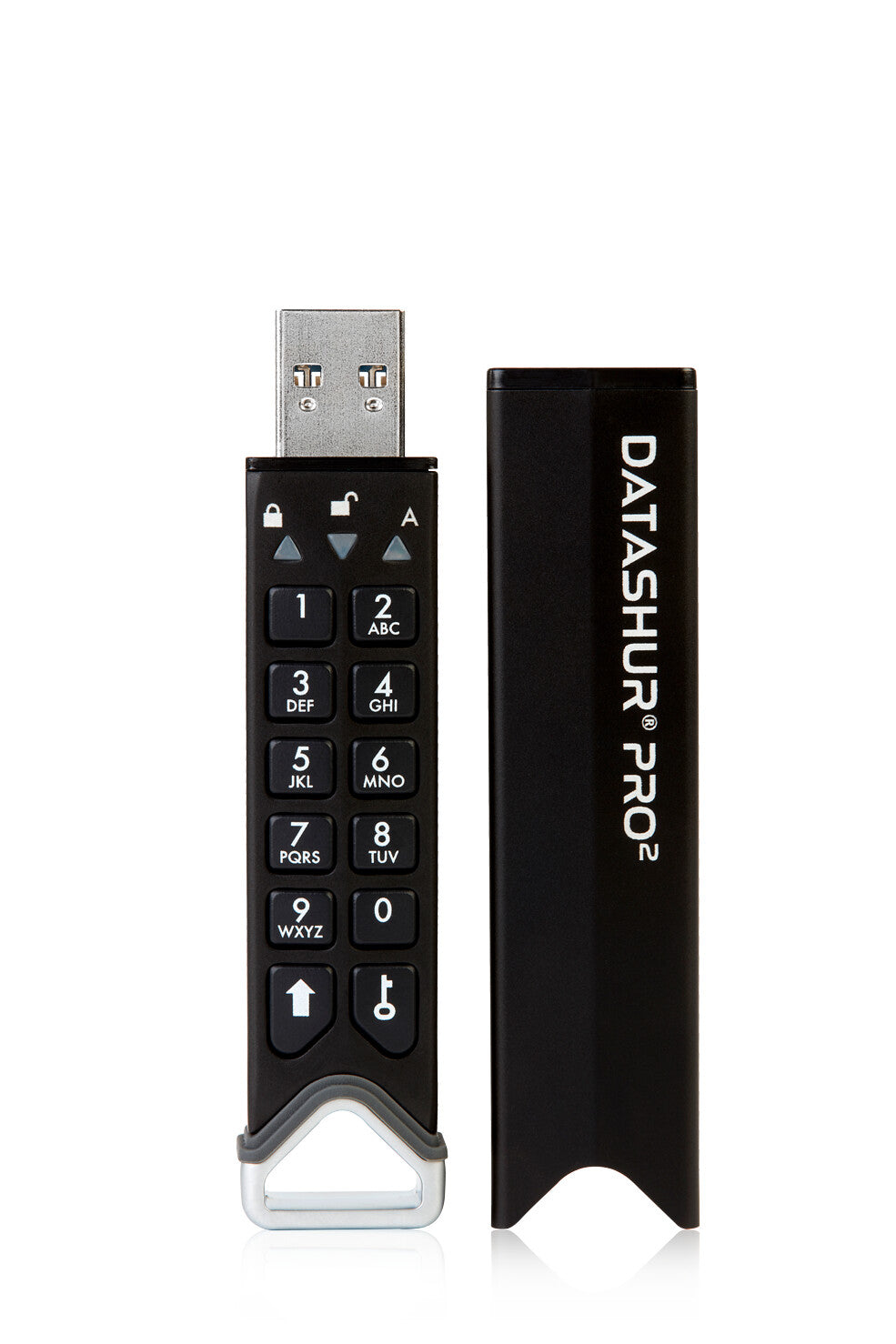 iStorage datAshur PRO2 USB-Stick 32 GB – USB-A 3.2 Gen 1, 168/128 MB/s, AES-256, FIPS 140-2 Level 3, IP68