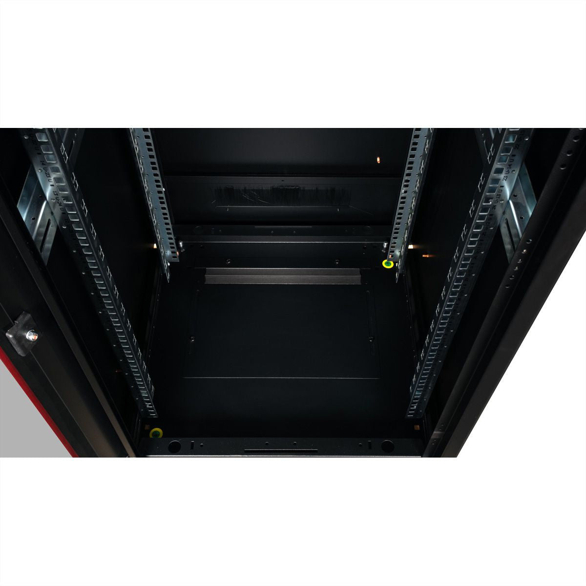ROLINE Pro – 19" Netzwerkschrank 36U, IP20, abschliessbar, 600 × 600 × 1786 mm, schwarz, Stahl