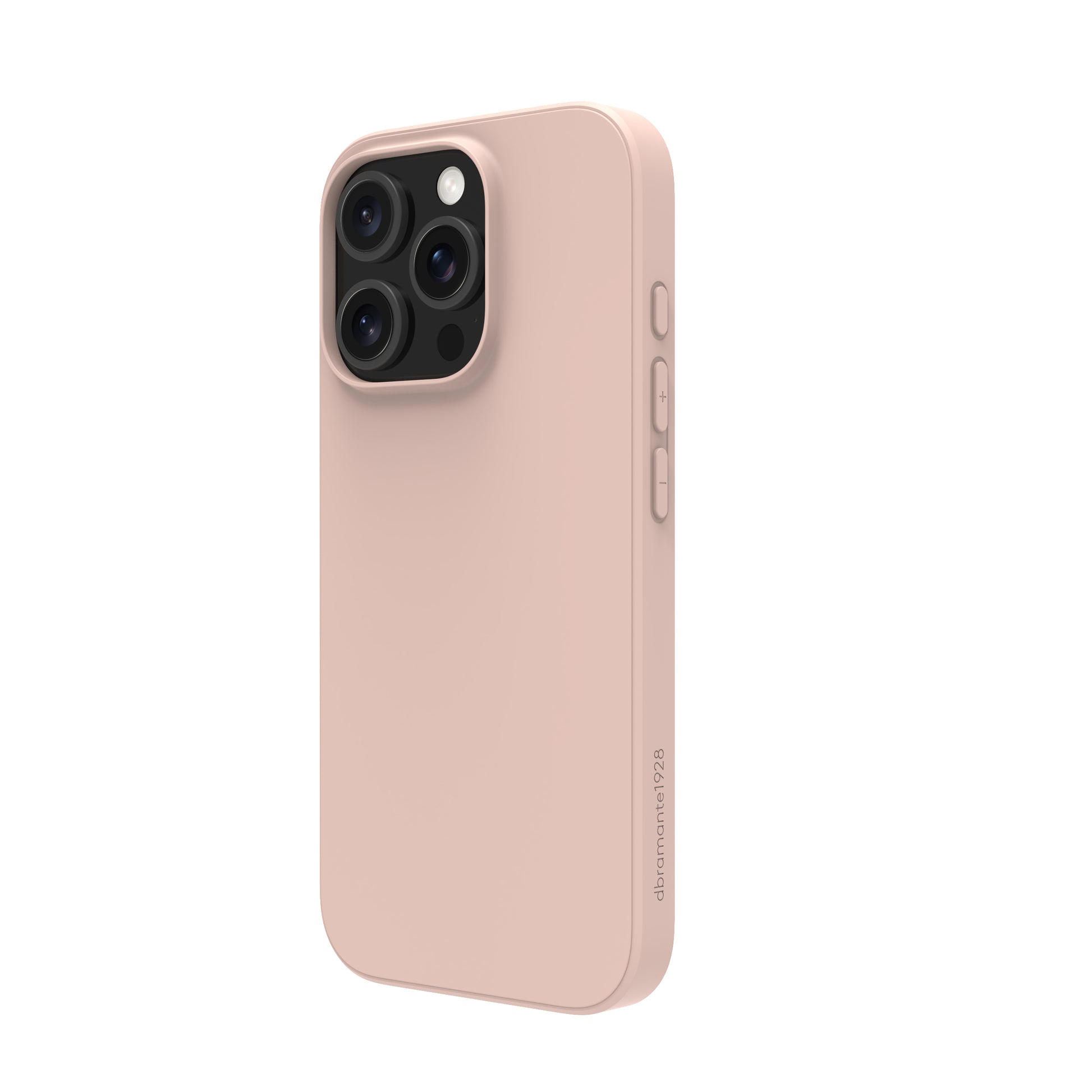 dbramante1928 Greenland – Backcover – für Apple iPhone 16 Pro Max, Recycelbarer Kunststoff, Pink Sand