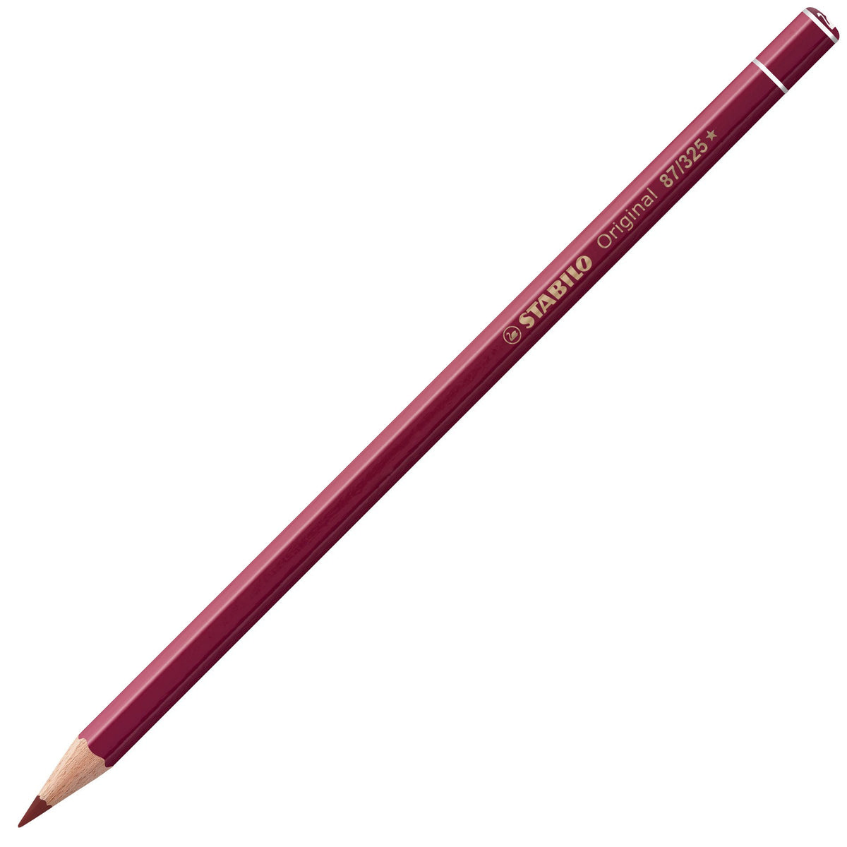 STABILO Buntstift – Einzelstift Dunkelkarminrot, Minen‑Ø 2,5 mm