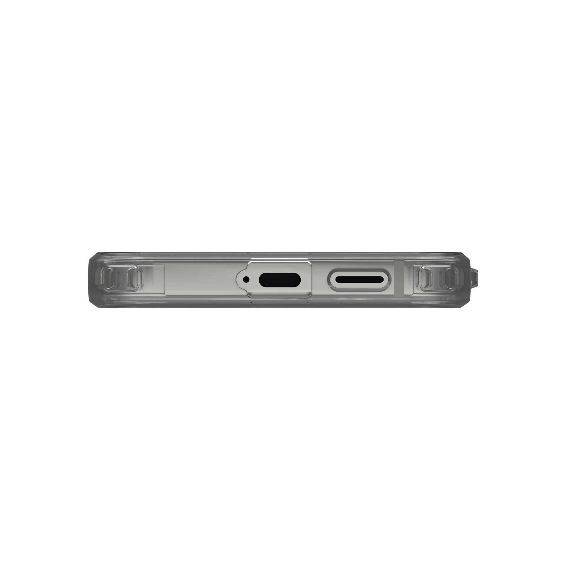 Urban Armor Gear UAG Plyo Pro – Rückcover – für Samsung Galaxy S25 Plus, TPU, Silber/Transparent, bis 4,8 m Sturzsicher