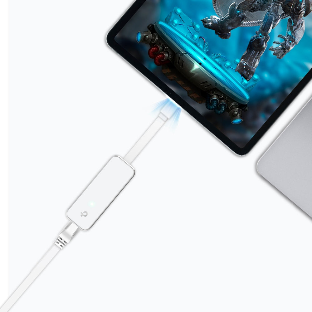 TP-Link UE300C USB-Hub – USB-C, 3× USB-A, GbE, für Windows/Mac/ChromeOS
