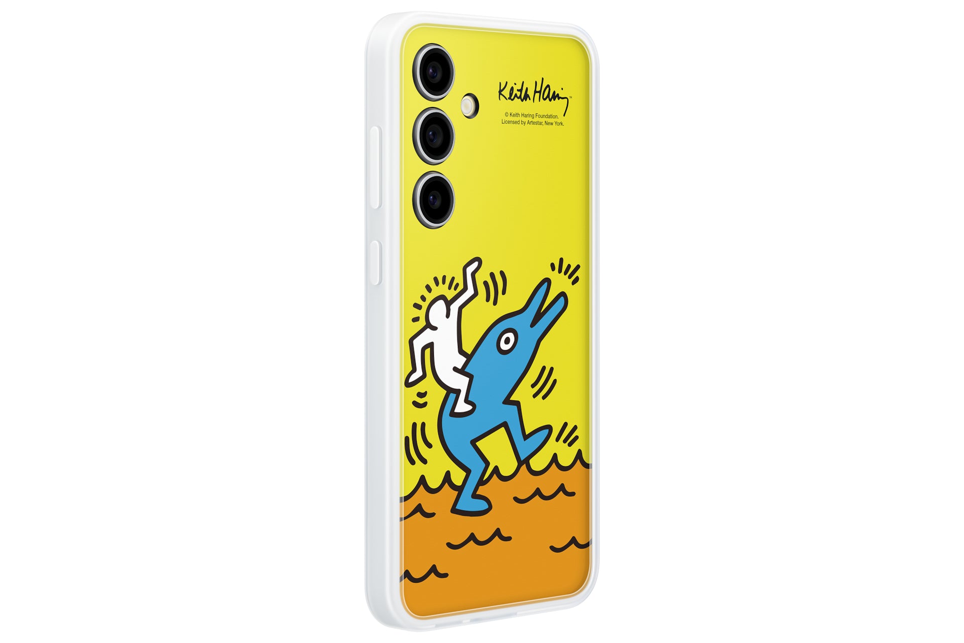 Samsung Backcover – für Samsung Galaxy S24 FE – gelb – Recycling-Kunststoff