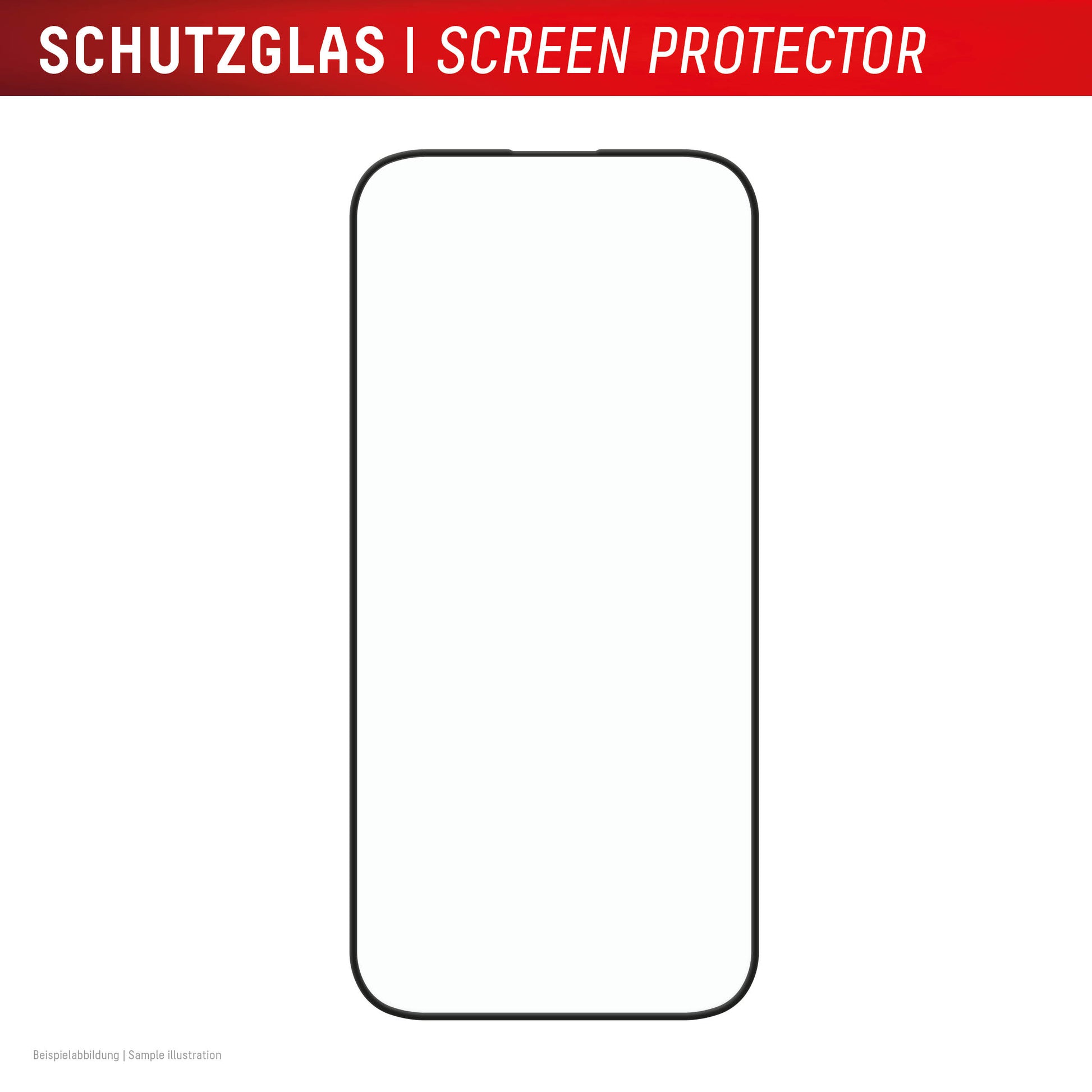 Displex Displayschutz (Panzerglas), Full Cover – für iPhone 16 Pro Max – mit Applikator