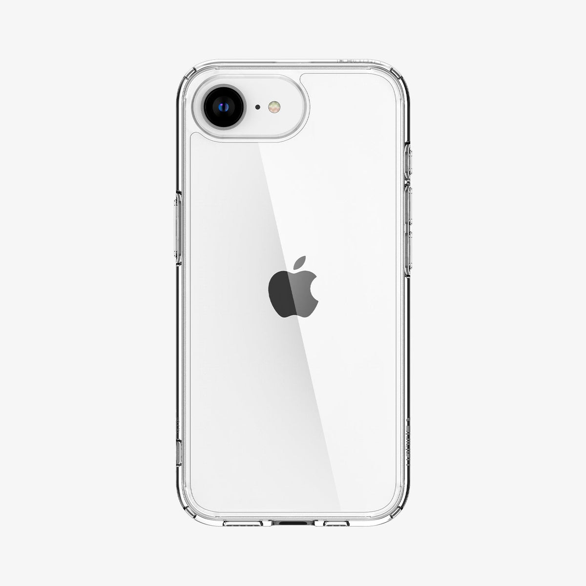 Spigen Ultra Hybrid Backcover – für Apple iPhone 16e/17e, PC+TPU, Transparent, bis 1,2 m sturzsicher
