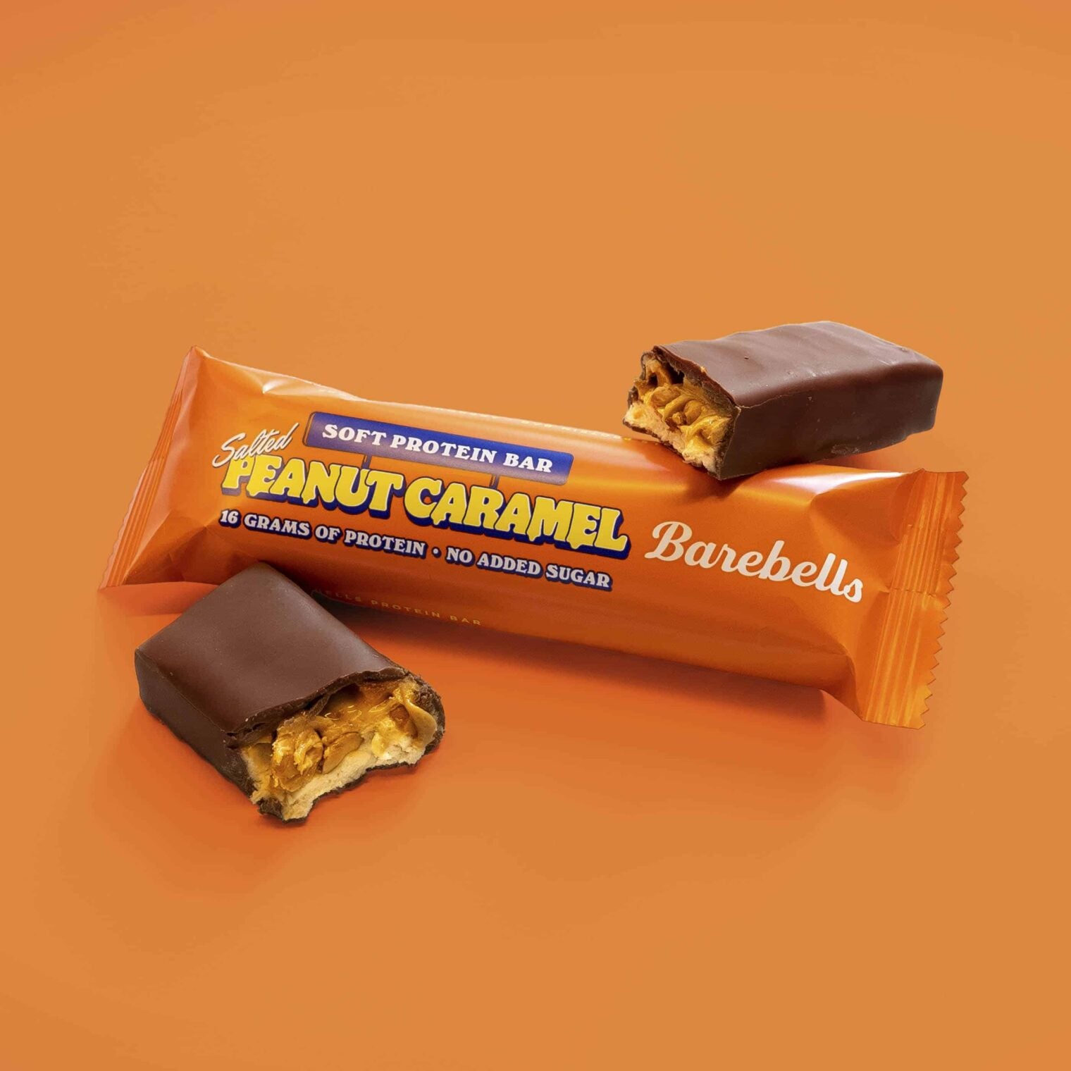 Barebells Soft Bar Protein-Riegel – Erdnuss-Karamell – 12 × 55 g