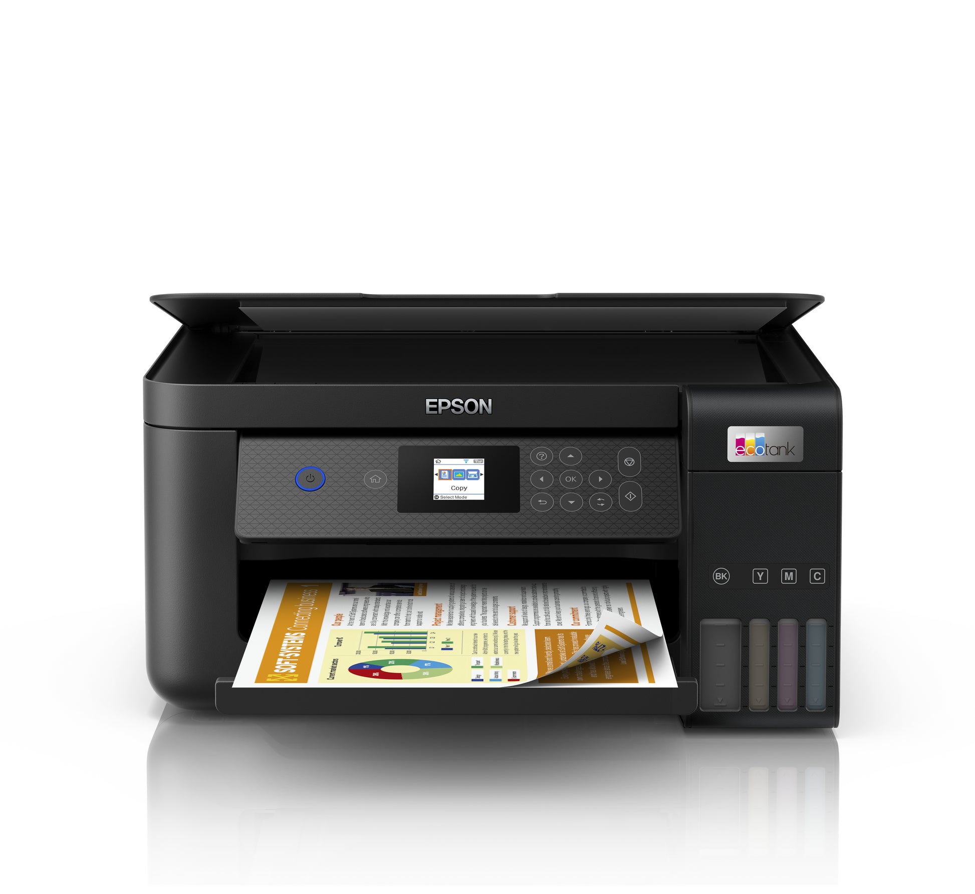 Epson L4360 – Farbiges Tintenstrahl-MFP A4, 3-in-1 – USB/WLAN – Duplex – 15 ppm S/W, 8 ppm Farbe