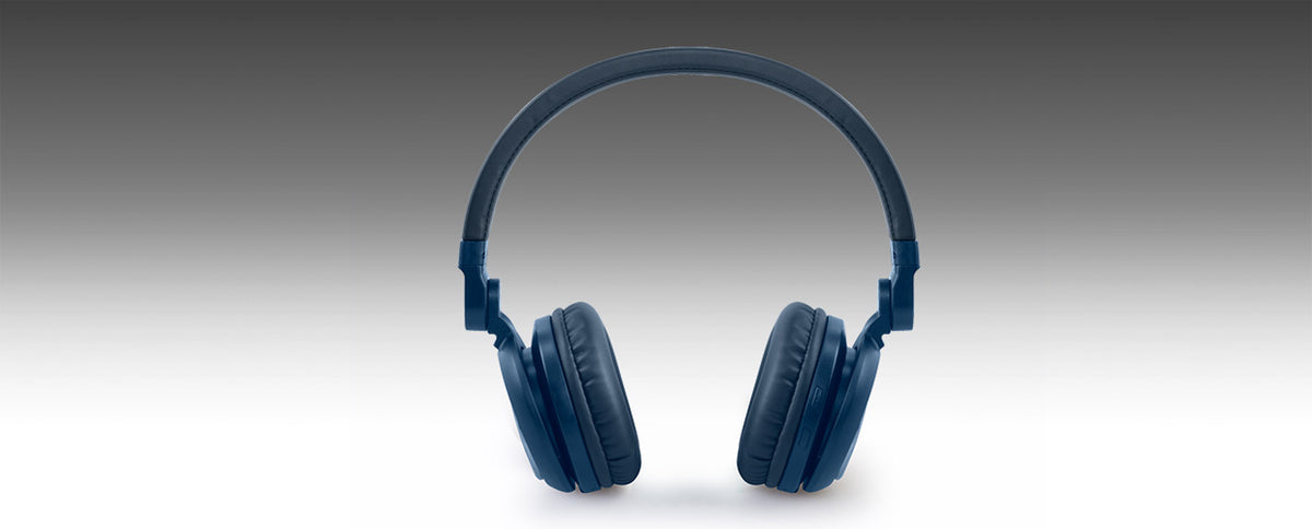 Muse M-276 BTB Over-Ear Kopfhörer – Stereo, Kabel + BT, Blau, BT 4.2