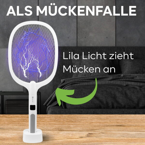 Quick Aid Insektenfalle – 22 × 54 cm – weiss – für Fluginsekten