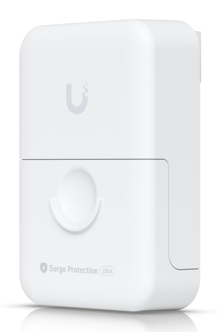 Ubiquiti UACC-ETH-SP-PRO – Überspannungsschutz – 2× RJ-45, 10 Gbit/s, Wandmontage, Weiss