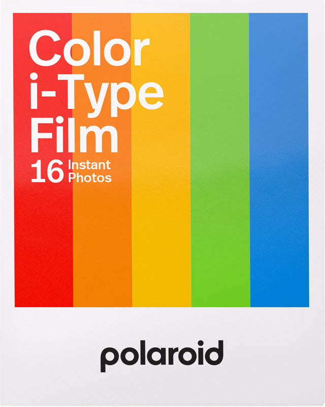 Polaroid i-Type Color Duo Sofortbildfilm – 79 × 79 mm Bild, ISO 640 – für Polaroid i-Type – 16er-Pack
