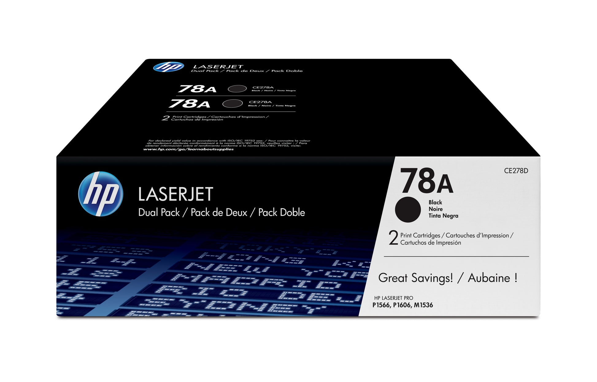 HP Toner-Multipack 78A – Schwarz, 2100 Seiten