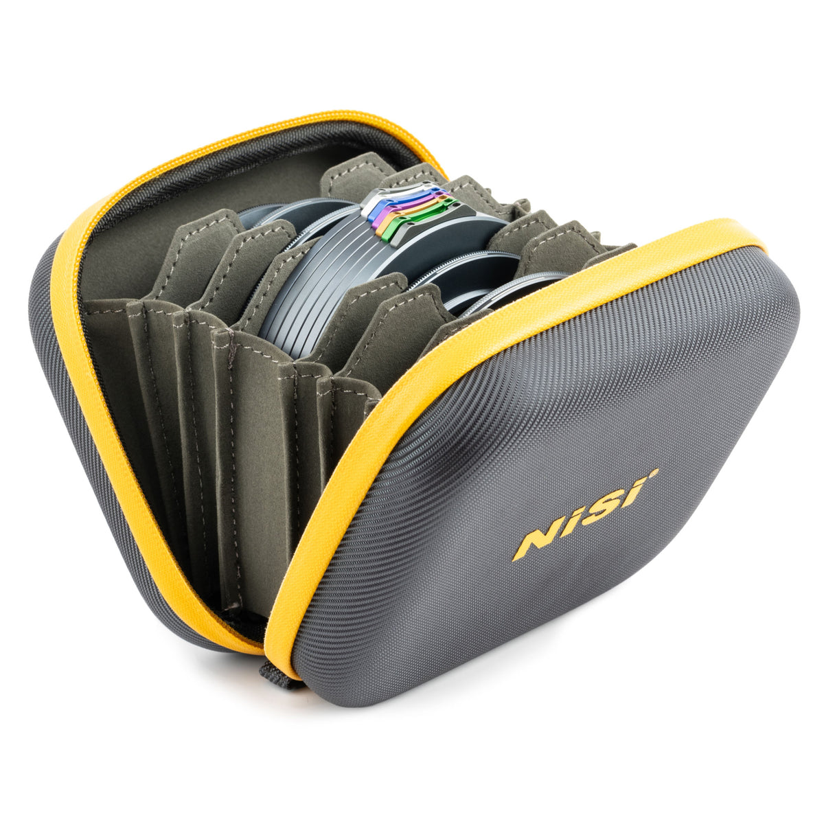 NiSi JetMag Pro 82MAG Filter-Kit – Black Mist 1/4 und 1/8 – 82 mm – für JetMag Pro System (82MAG) – Grau