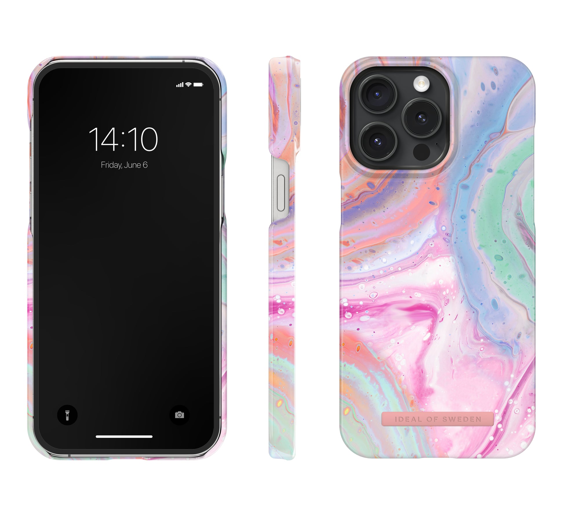 Ideal of Sweden – Backcover – für Apple iPhone 15 Pro Max – Pastellmarmor – PC – MagSafe-kompatibel