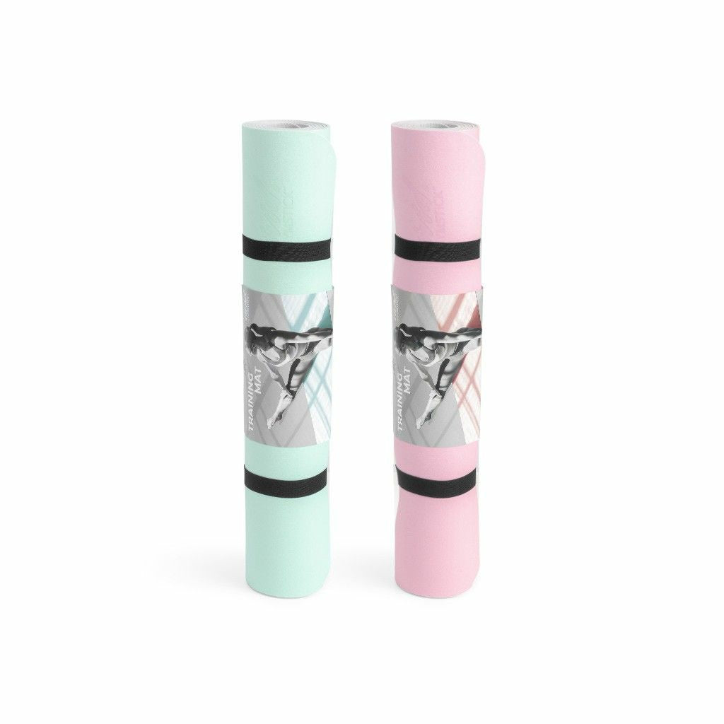 Gymstick Vivid – Trainingsmatte, 170 × 60 × 0,4 cm – Rosa, TPE/EVA