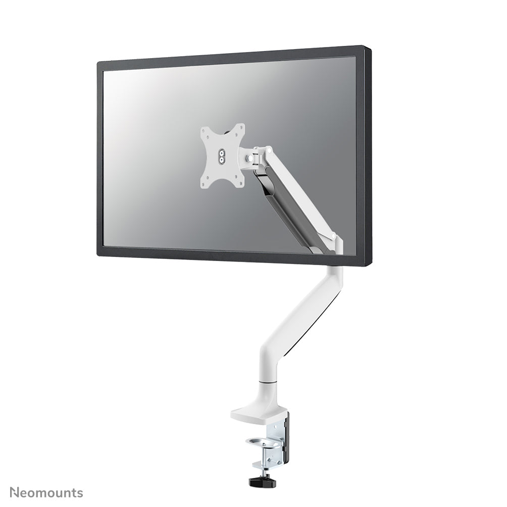 Neomounts Monitorarm, Tischklemme/Tischdurchführung, bis 32", Weiss