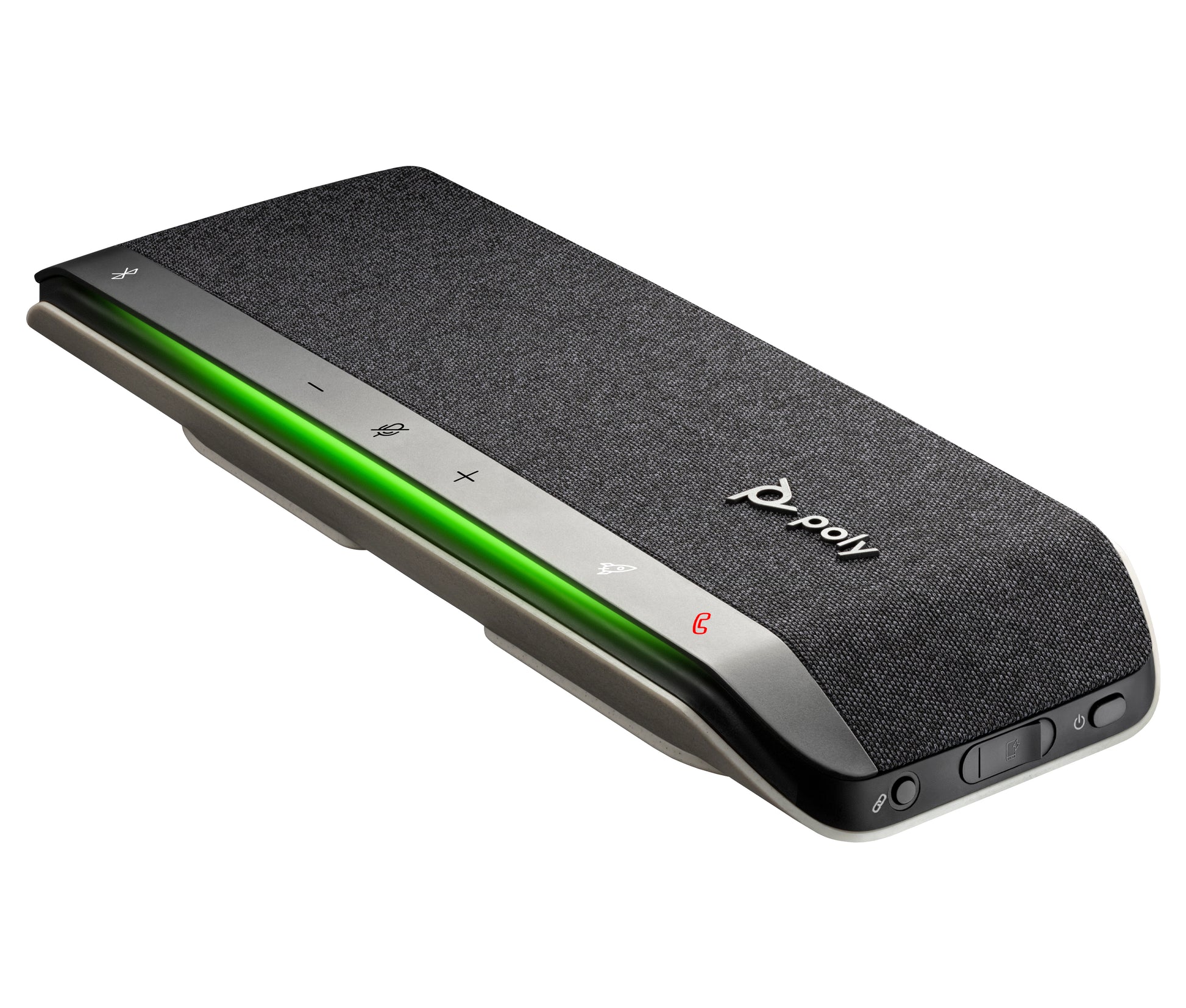 Poly Sync 40 Konferenzlautsprecher – USB/Bluetooth, USB-C/A, IP64, Schwarz