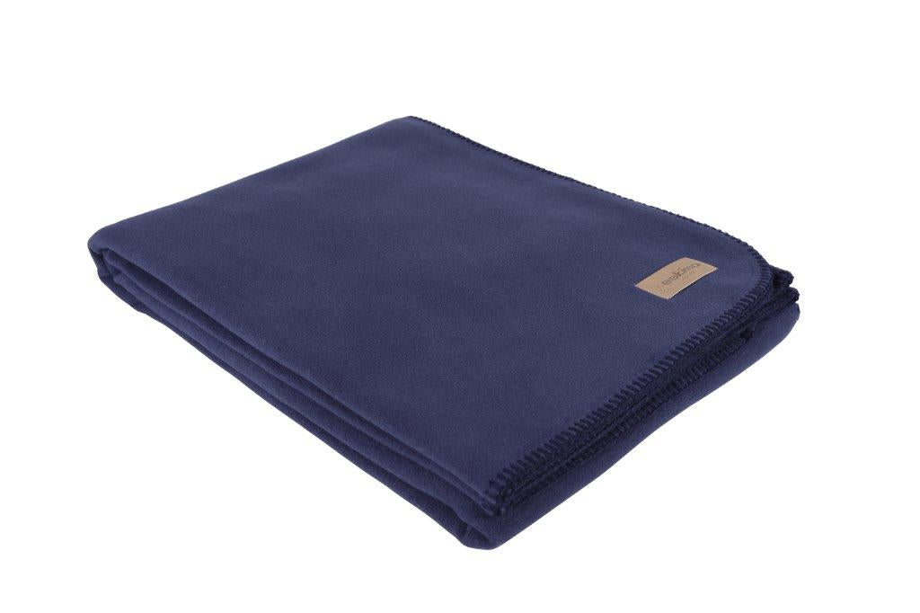 Eskimo Wohndecke – 100 × 150 cm, Polyester, Marineblau