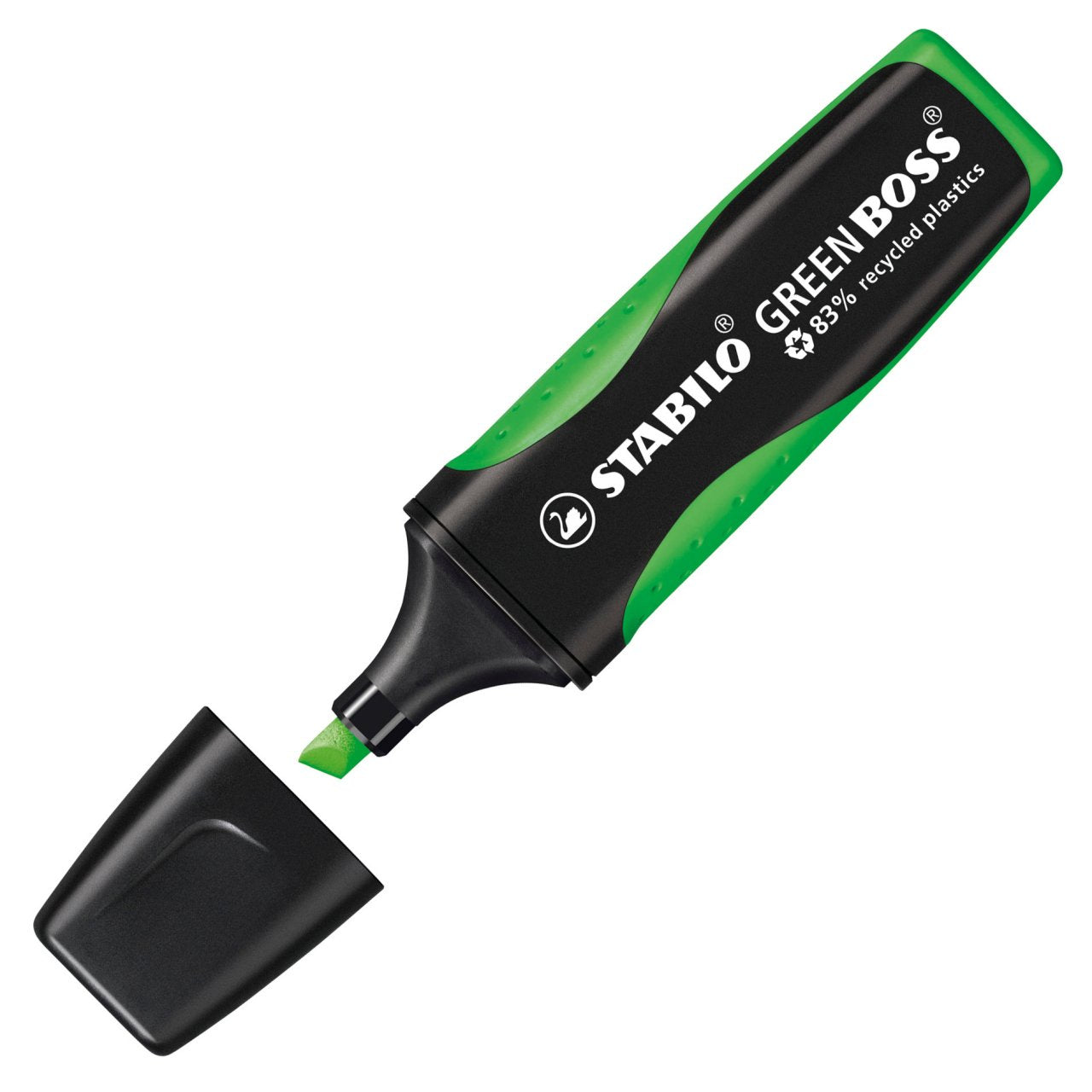 STABILO BOSS Textmarker Grün – Keilspitze, 2–5 mm, nachfüllbar