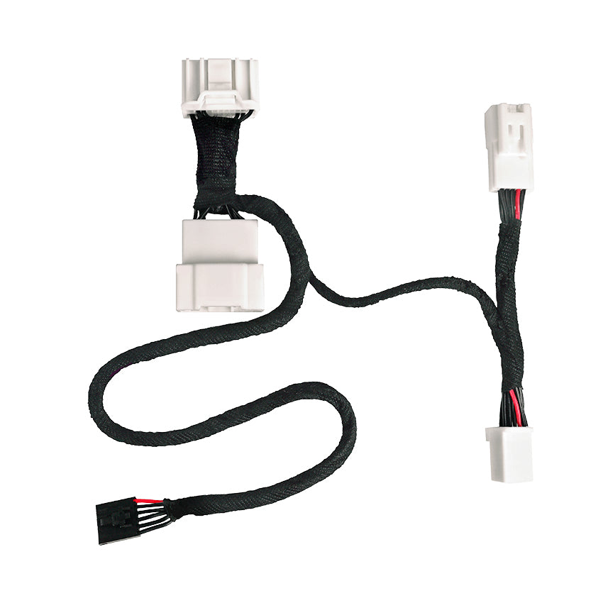 Enhance Commander Adapterkabel, Installation hinten – für Tesla Model 3/Y (Gen2) – Schwarz/Weiss