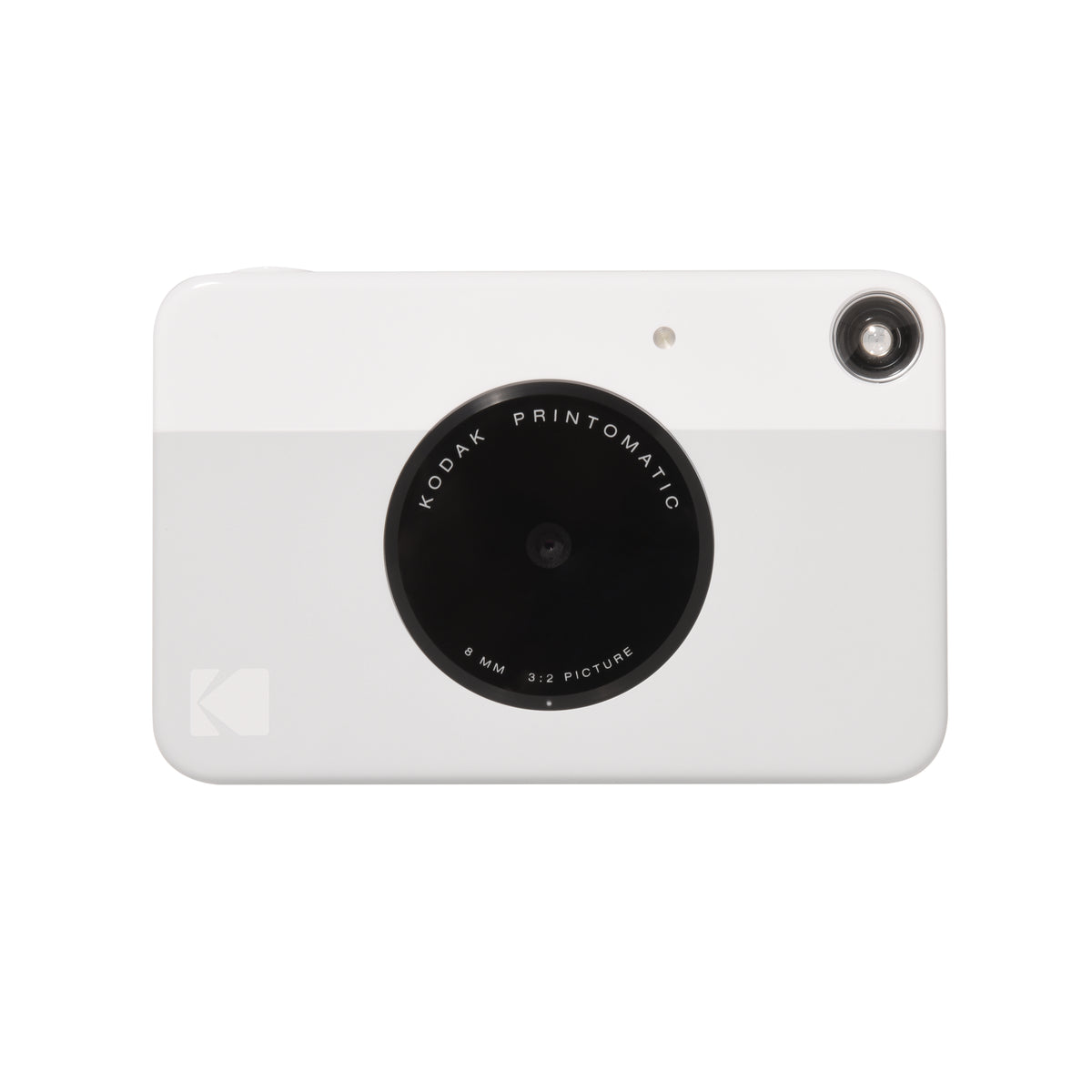 Kodak Printomatic – Kompaktkamera, Fotopapier 50,8×76,2 mm, akkubetrieben, grau