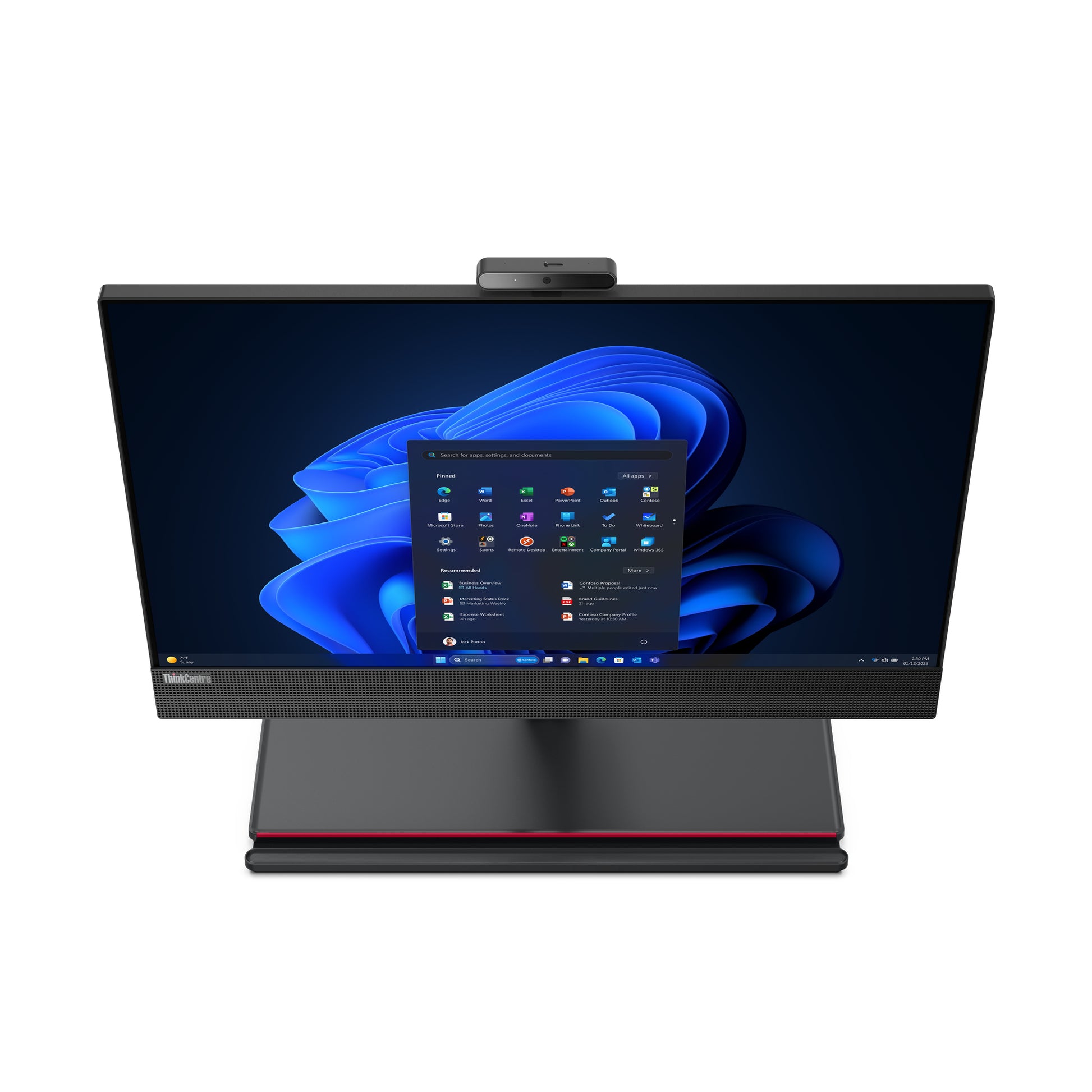 Lenovo All-in-One – 23,8" Full HD, Intel Core i5-14500, 16 GB RAM, 512 GB SSD, Windows 11 Pro