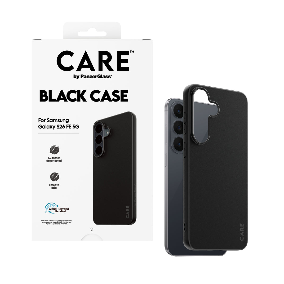PanzerGlass CARE Backcover – für Samsung Galaxy S26 FE, TPU, Transparent