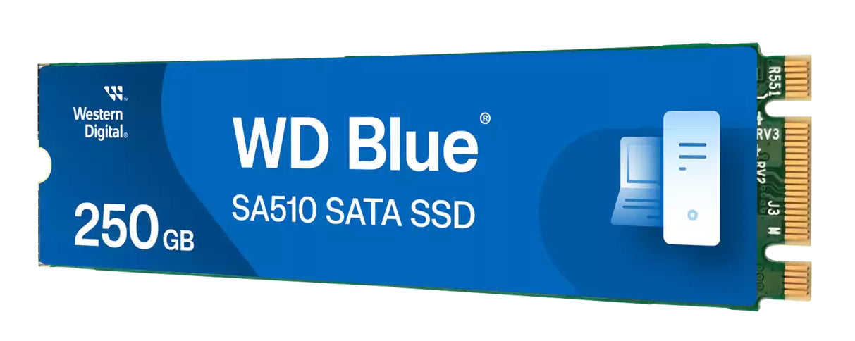 Western Digital Blue SA510 – 250 GB SSD, für M.2 2280 (SATA)