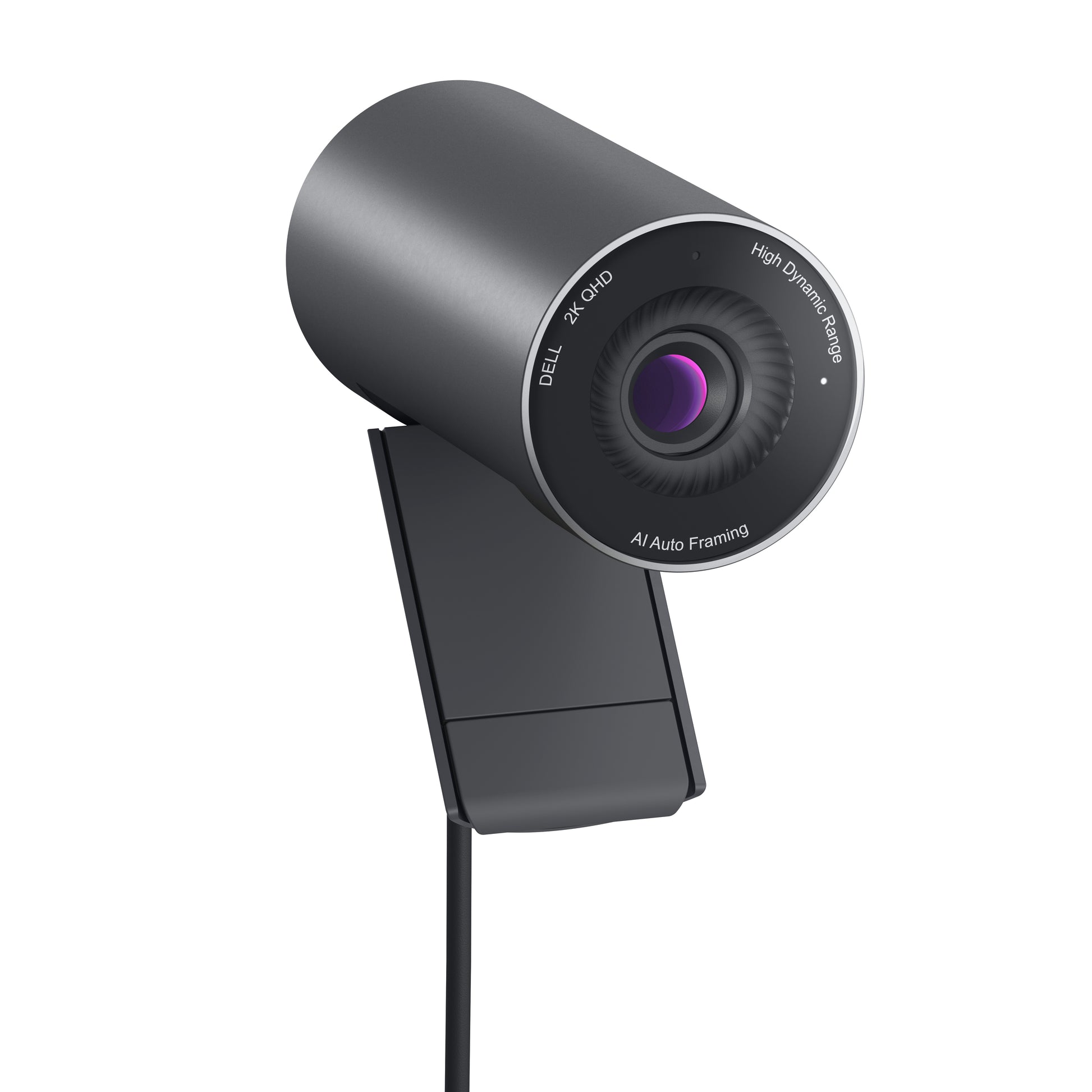 DELL WB5023 Webcam – 2K, 60 fps, Autofokus, USB 2.0, Sichtschutz – Schwarz