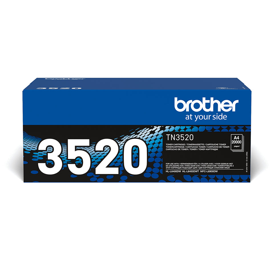 Brother Toner – schwarz, 20000 Seiten – für Mono-Laserdrucker/Multifunktionsgeräte